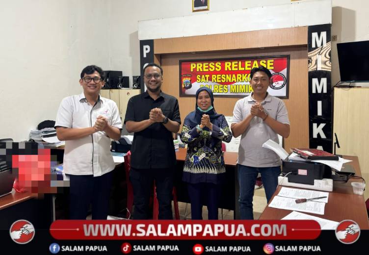 Sat Resnarkoba Polres Mimika Gandeng Loka POM Perketat Pengawasan Obat Berbahaya