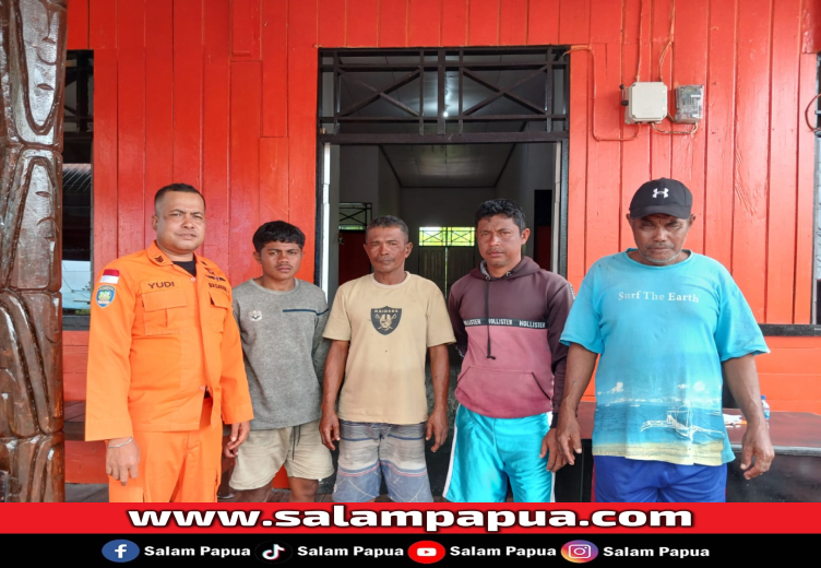 4 Penumpang Perahu Fiber Bermuatan Sayur Diselamatkan Warga