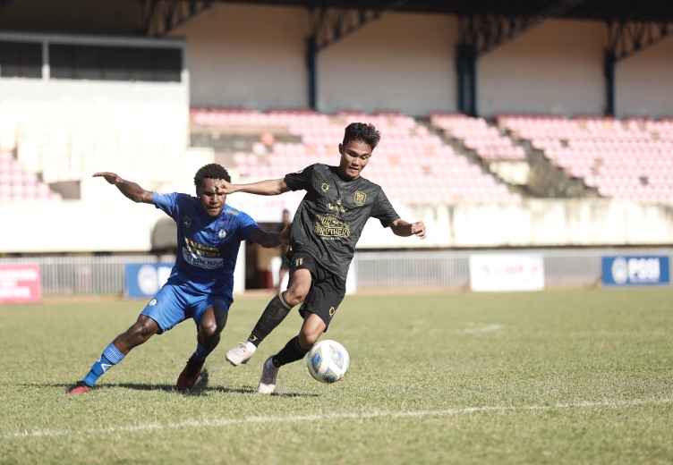 Goal Kembar WBFC Mimika Tumbangkan Toli FC Di Putaran Kedua Liga 3 Papua 2023