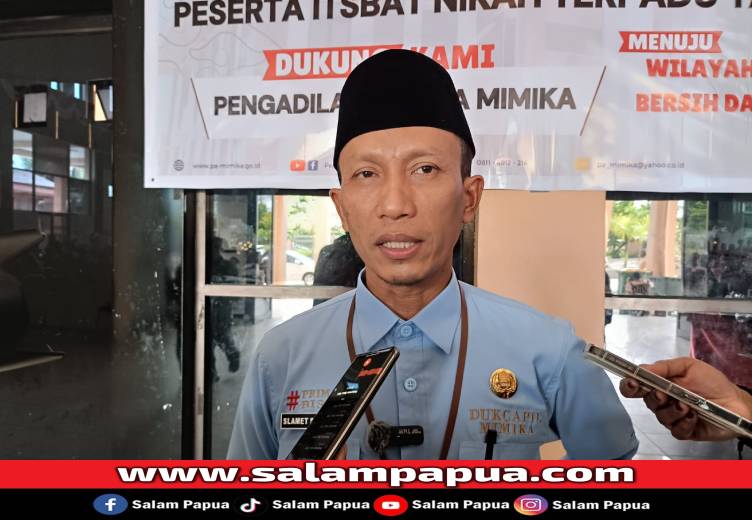Disdukcapil Mimika Layani Nikah Massal Khusus OAP Di Distrik Pedalaman