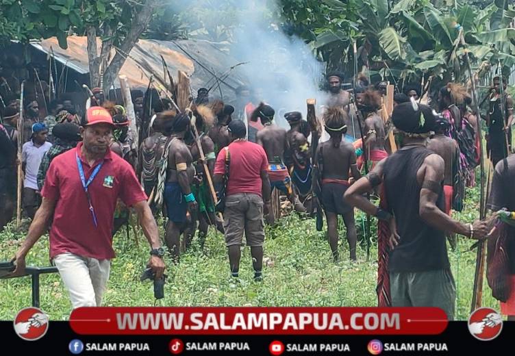 Jenazah Warga Tewas Di SP3 Dikremasi, Korban Tewas Konflik Kwamki Narama Capai 26 Orang