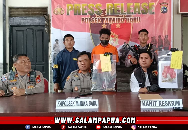 Pembunuhan Di Jalan Busiri Timika Dipicu Hubungan Asmara
