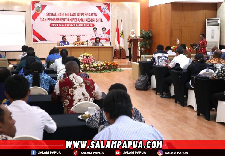 Era Digital Mengharuskan Pelayanan Kepegawaian Di Papua Tengah Lebih Mudah Dan Cepat