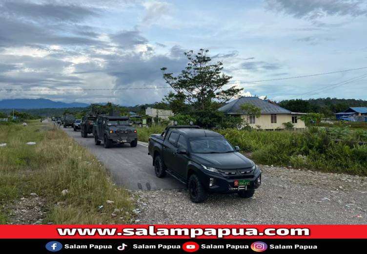 Antisipasi 1 Desember, Ribuan Aparat Gabungan Gelar Patroli Di Nduga