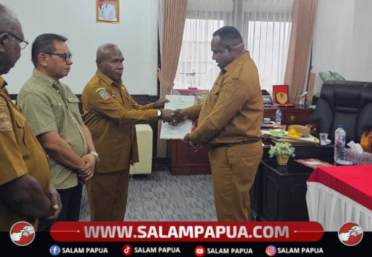 Marselino Mameyao Dan Fransiskus Bokeyau Ditunjuk Pimpin Dinkes-BPBD Mimika