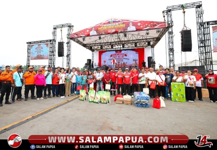 Semarak HUT Ke-81 RI, Pemprov Papua Tengah Resmi Buka Berbagai Rangkaian Kegiatan