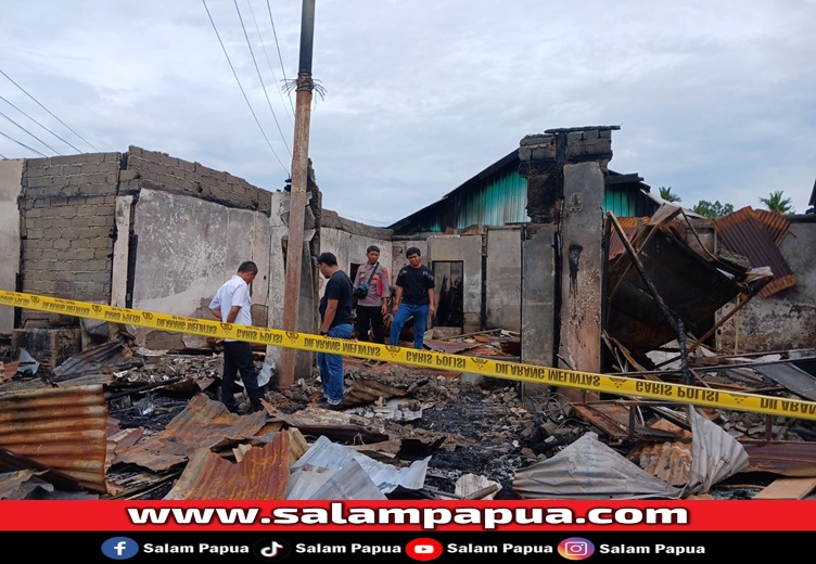 7 Petakan Tempat Usaha Di SP3 Ludes Terbakar, Kerugian Hingga Ratusan Juta Rupiah