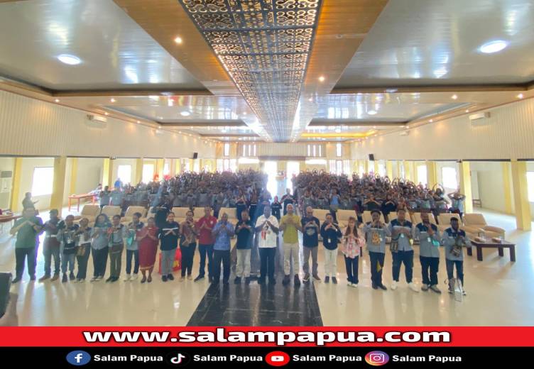 Disnakertrans Mimika Resmi Menutup Pelatihan Berbasis Unit Kompetensi Bagi OAP Dan Labeti