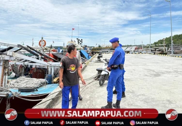 Polairud Mimika Ingatkan Nelayan Soal Keselamatan Dan Sampah