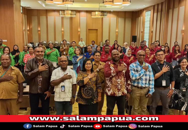 YPMAK Dan Dinkes Mimika Sinkronisasi Data Pelayanan Kesehatan Bersama 3 Mitra Lokal