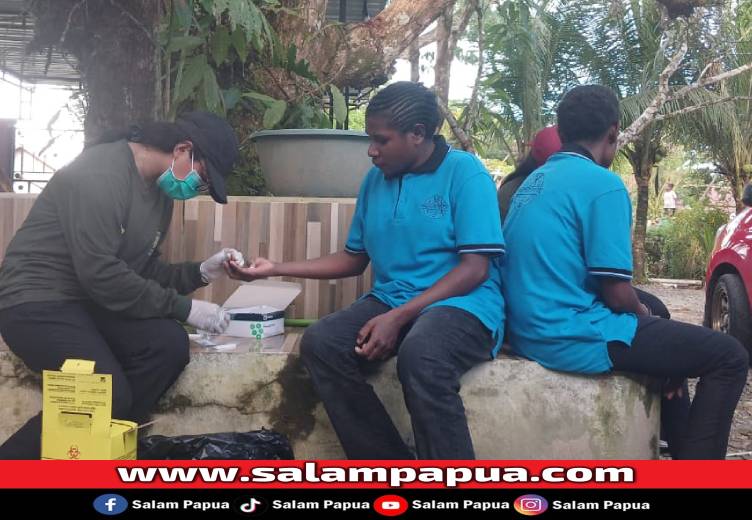 Puskesmas Mapurujaya Gencar Pemeriksaan Kesehatan Door To Door Dan Bagikan Kelambu