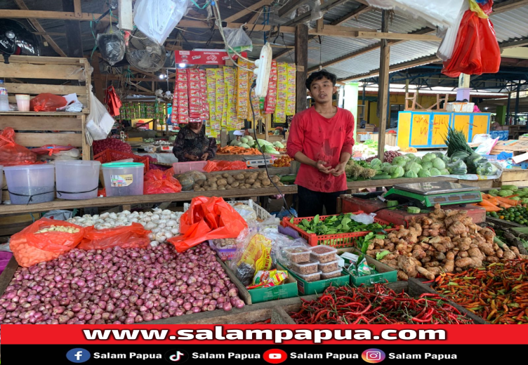 Masih Terima Kiriman Dari Luar Kota, Berikut Harga Bumbu Dapur Di Timika