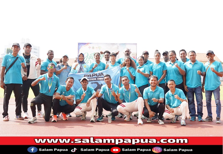 Atlet Papua Athletics Center Raih Tujuh Medali Di Turnamen Jateng Open 2024