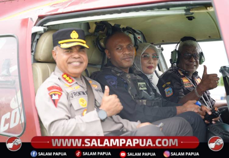 Tindak Lanjut Konflik Tapal Batas, Bupati Mimika Tinjau Langsung Masyarakat Kamoro Di Kapiraya