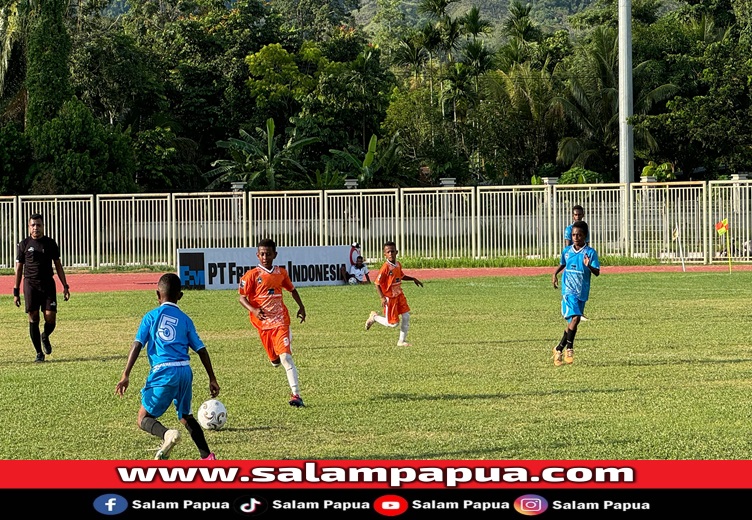 10 Klub Ikut Freeport Grassroot Tournament 2024 Di Jayapura