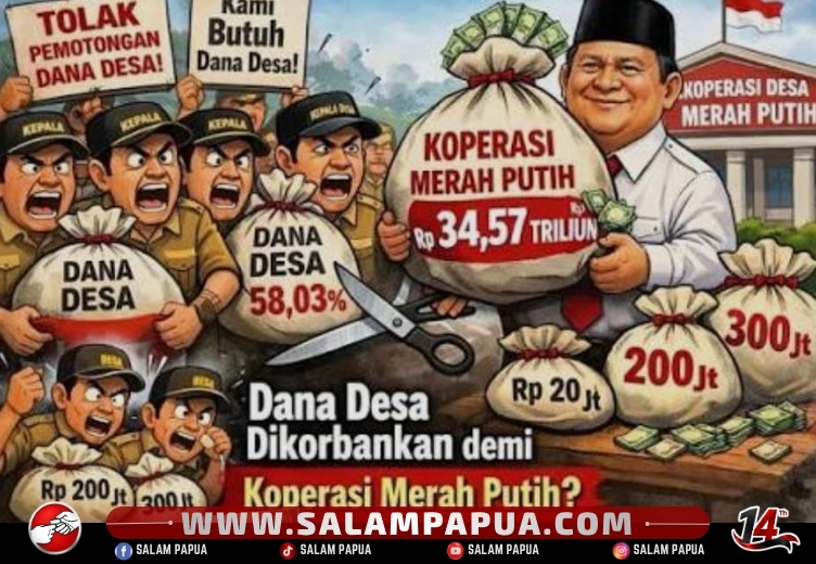 Dana Desa Dipangkas Hingga 6 Tahun Untuk Koperasi Merah Putih, Banyak Kepala Kampung Komplain
