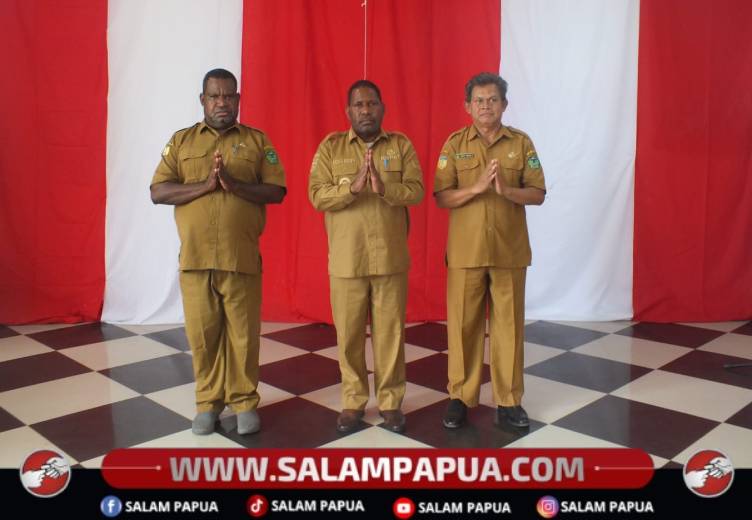 Serah Terima Sekda Nduga, Gay Murib Minta Dukungan Seluruh ASN