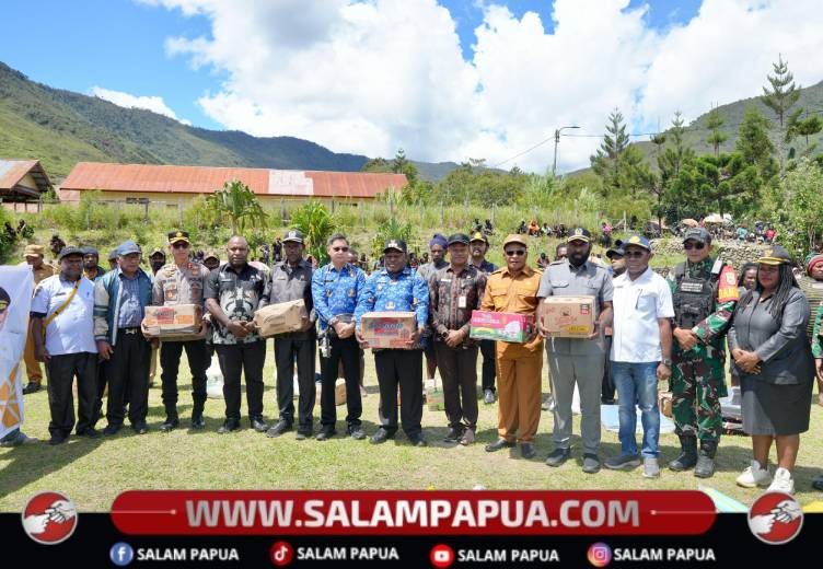 Pasca Konflik, Pemprov Papua Tengah Salurkan Bantuan Ke Puncak Dan Puncak Jaya