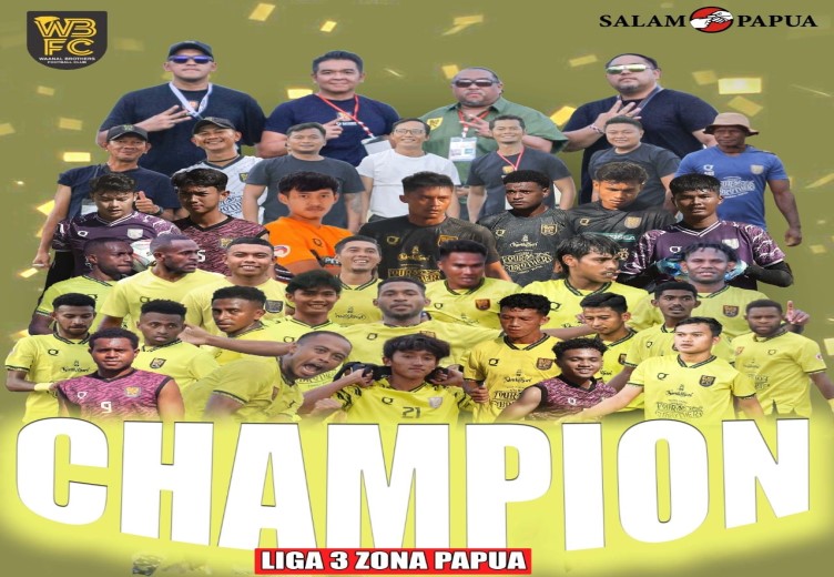 Mengenal WBFC Mimika, Pemenang Liga 3 Papua 2023