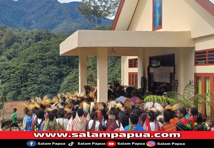 Freeport Indonesia Dukung Peresmian Gereja Di Aroanop Tembagapura, Bantu Transportasi Bagi Warga Dan Logistik
