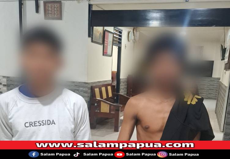 Setelah 12 Hari Bersembunyi, Dua Pelaku Jambret Di Timika Dibekuk Polisi
