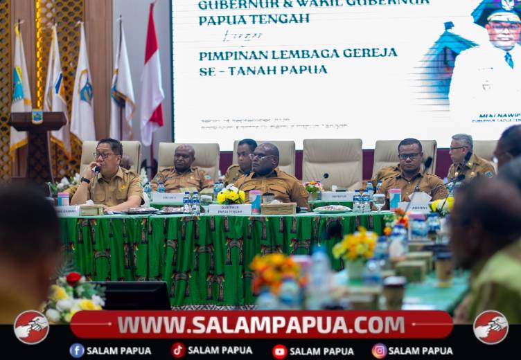 Gubernur Meki Nawipa: Gereja Harus Berdiri Di Atas Pemerintah Dalam Soal Moral