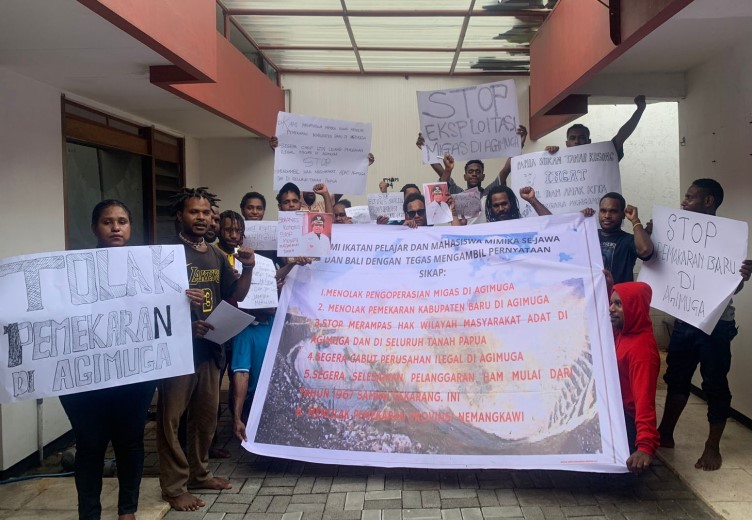 IPMAMI Se-Jawa Dan Bali Tolak Tambang Migas Di Agimuga Serta Pemekaran Provinsi Papua Nemangkawi