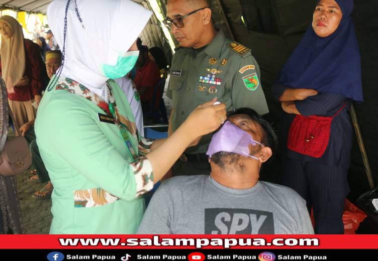 Jelang HUT Ke-62, Kodam XVII/Cenderawasih Gelar Bakti Kesehatan Operasi Katarak