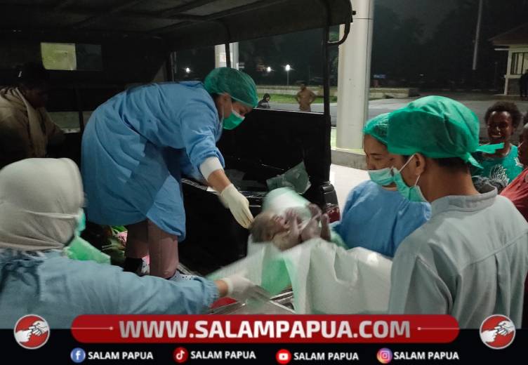 Sigap Evakuasi Ibu Hamil, Bayi Kembar Lahir Di Rumah Dan Mobil Patroli Polsek Kwamki Narama