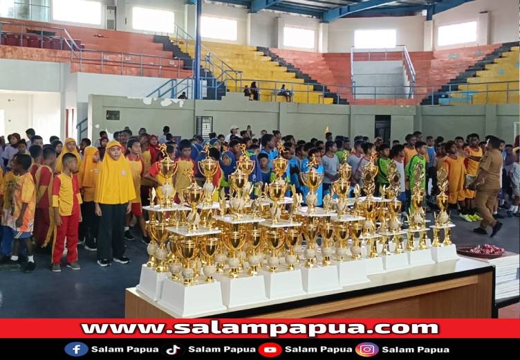 Ratusan Murid SD Di Timika Ikuti Lomba Kids Atletik: Turbo, Kanga Escape, Dan Formula One