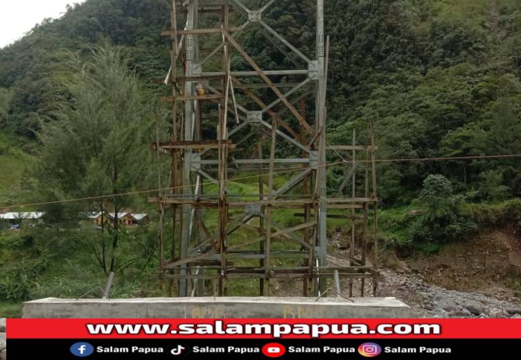 Jembatan Mangkrak Di Tembagapura, Polres Mimika Didesak Usut Dugaan Korupsi