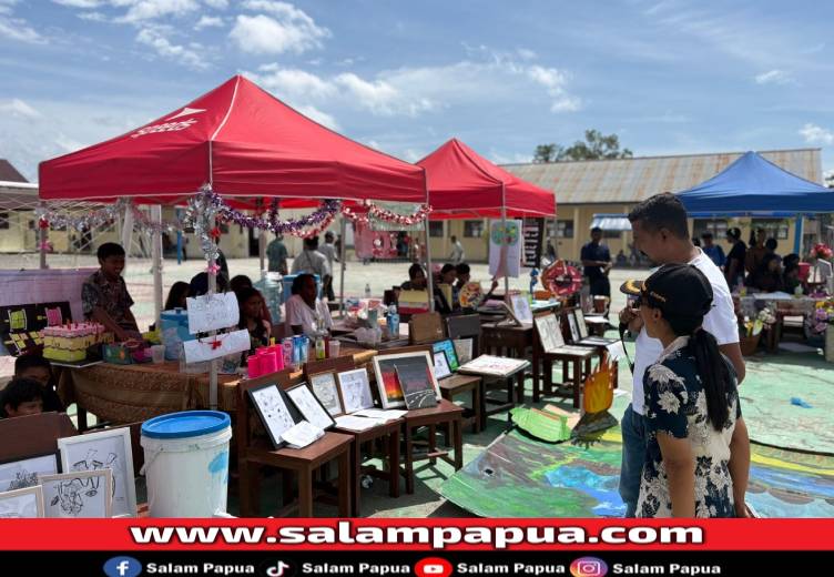 SMA N 6 Mimika Gelar Educrea Fest, Dorong Siswa Berkarya Dan Berprestasi