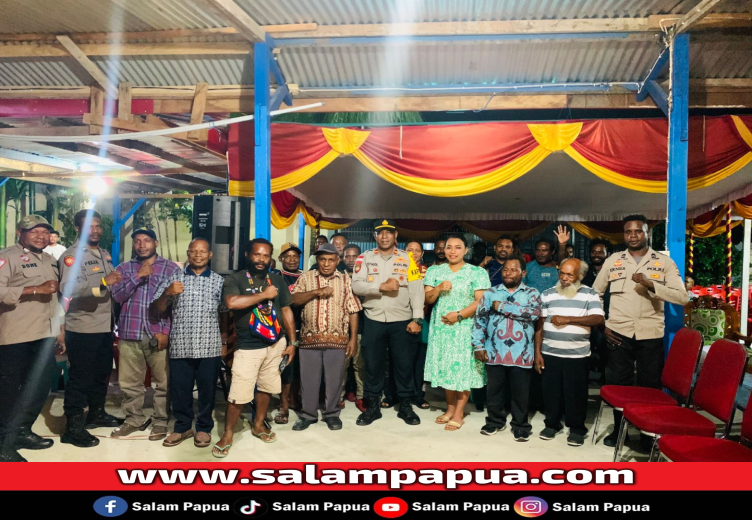 Program Cooling System, Polsek Jila Gelar Natal Bersama Masyarakat