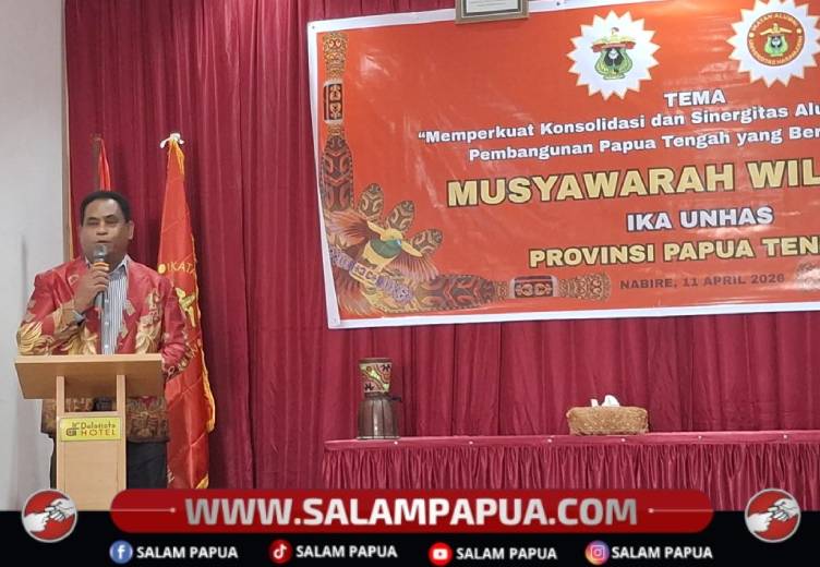 Alumni Unhas Diharapkan Jadi Kekuatan Pembangunan Papua Tengah