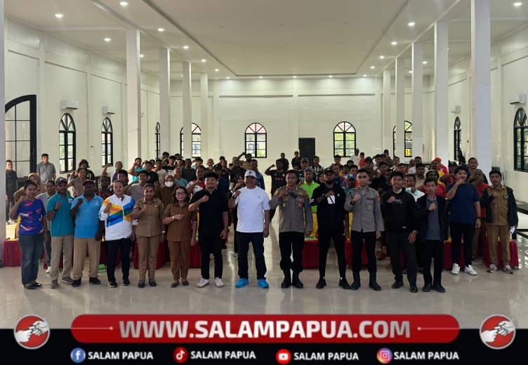 36 Tim SMP Di Nabire Siap Berlaga Di Turnamen Mini Soccer Kapolda Cup I 2026