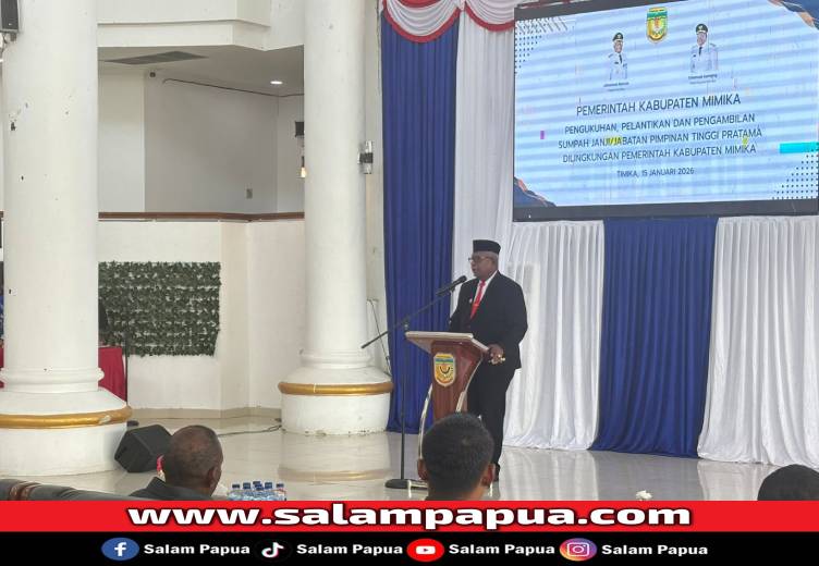 BRIDA Dan Disbudparekraf Dibentuk, Bupati Mimika Tetapkan Tenggat Dua Bulan  Opsi 5 (Lebih Naratif):