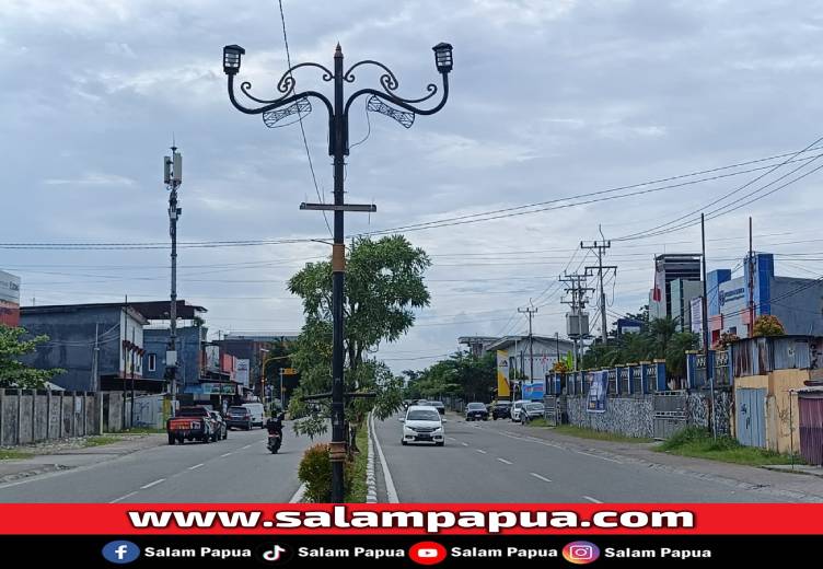 Banyak Lampu Jalan Di Timika Tak Berfungsi, Kewenangan Terbagi Di Sejumlah OPD