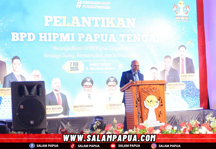 Wakil Gubernur Deinas Geley Dorong Pengusaha Muda Jadi Motor Pembangunan Papua Tengah