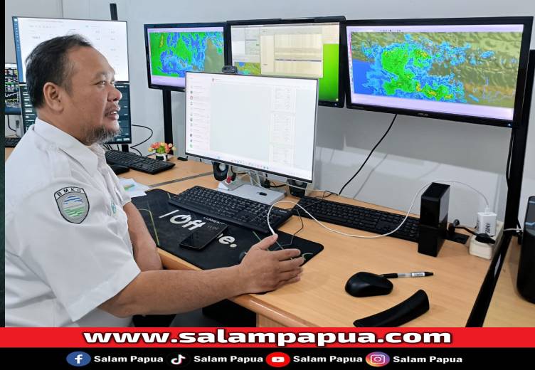 Curah Hujan Bulan Agustus Di Mimika Tembus Angka 100 MM