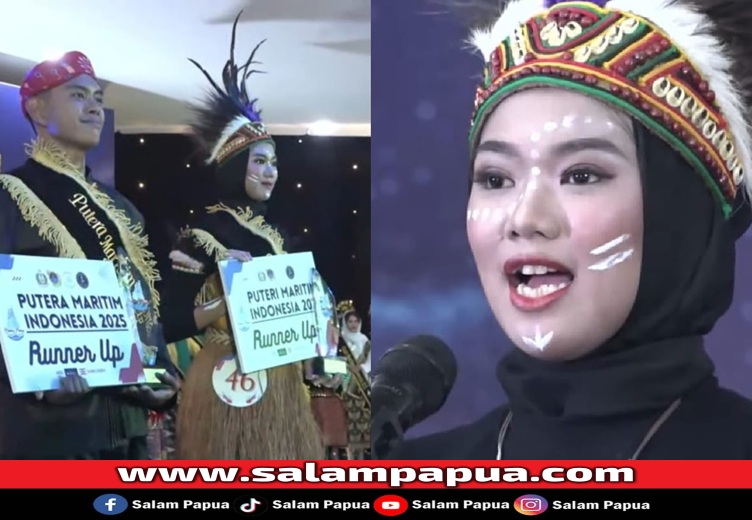 Siti Fitria Iskandar Wakili Papua Tengah Raih Runner Up Putri Maritim Indonesia 2025