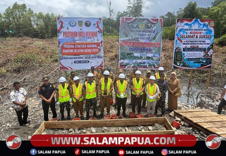 KKP Bangun 8 Kampung Nelayan Merah Putih Di Mimika, Poumako Jadi Lokasi Perdana