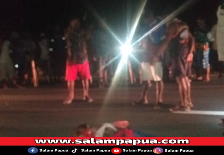 Pelajar Dibunuh OTK, Keluarga Tutup Akses Jalan SP12