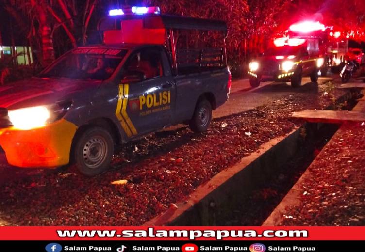Korsleting Listrik, Satu Rumah Warga Di Kebun Sirih Ludes Terbakar