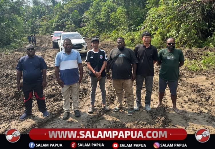 Bupati Yoas Beon Minta Dukungan DPR RI Percepat Pengaspalan Jalan Nduga