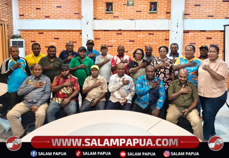 Pejabat Asal Deiyai Gelar Rapat Persiapan Penyambutan Kunker Gubernur Papua Tengah