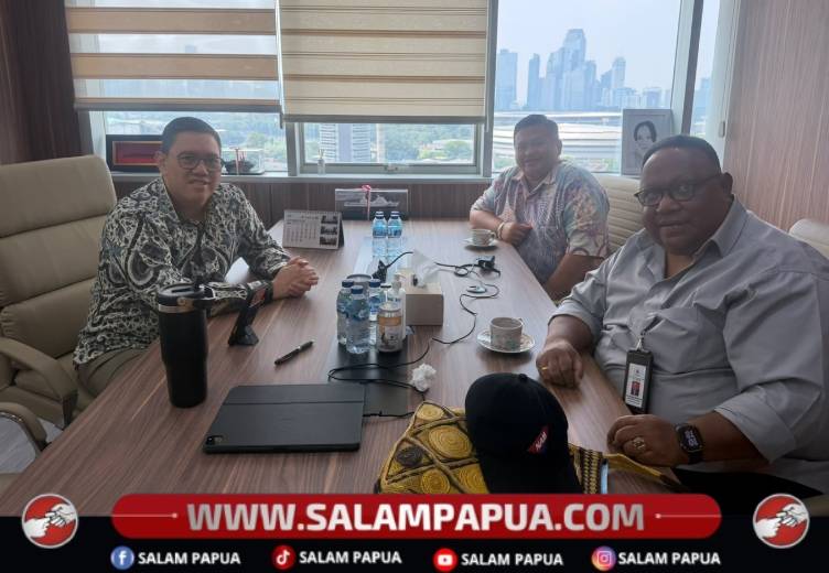 John Gobai Temui Komisi I DPR RI, Minta RDPU Dan Kunjungan Ke Papua Tengah