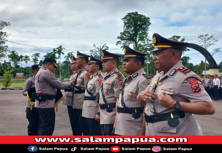 Tiga Pejabat Polres Mimika Dirotasi