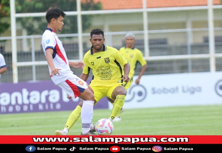 Si Kuda Hitam WBFC Timika Tundukkan Persiba Bantul 2-1, Jadi Runner Up Grup B Liga Nusantara