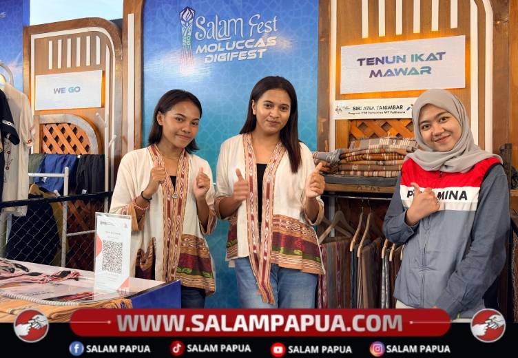 Tenun Ikat Tanimbar Bersinar, Mitra Binaan Pertamina Patra Niaga Curi Perhatian Di SALAM FEST 2026