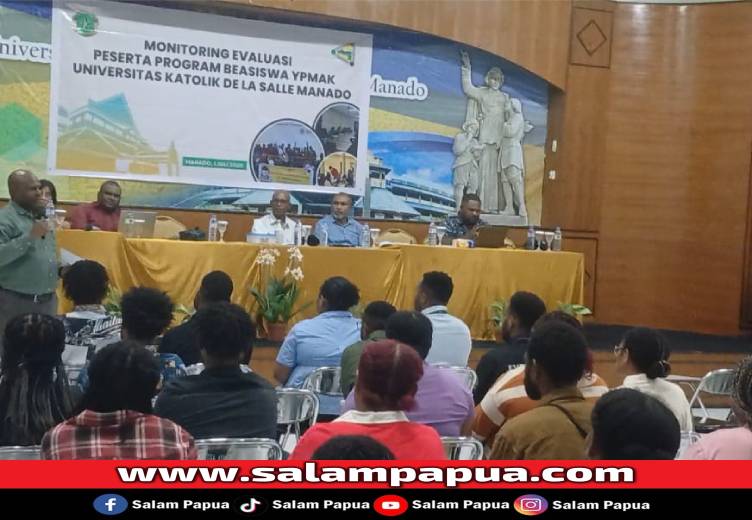 Kunjungi Unika De La Salle Manado, Ketua YPMAK Tekankan IPK Minimal 2,75 Untuk Penerima Beasiswa
